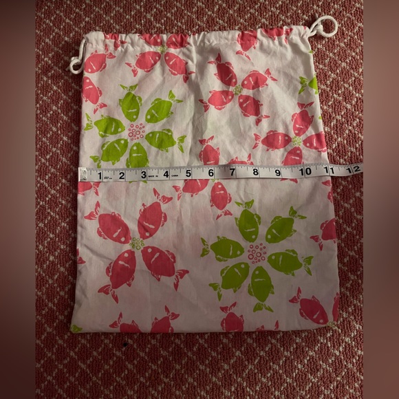 Two Authentic Lilly Pulitzer printed shoe dustbags - Picture 2 of 3